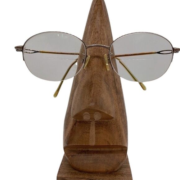 VINTAGE LUXOTTICA Titanium Eyeglass Frames Half-Rim Made in Italy NOT SU… - Picture 1 of 12